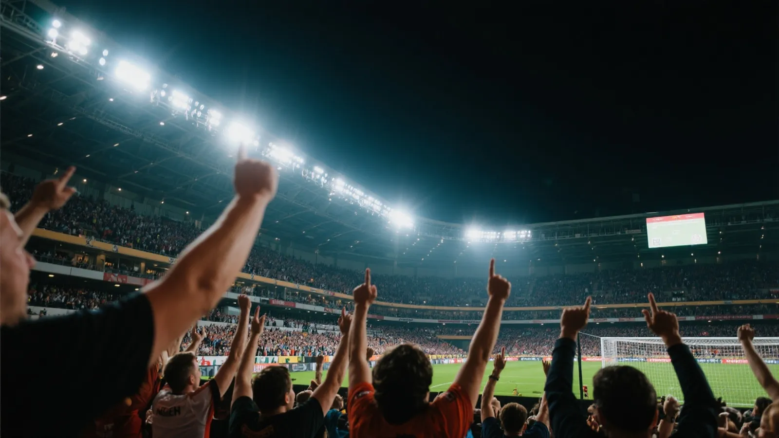 体育赛事现场示意